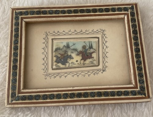 Persian miniature polo - persian,