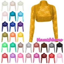 Womens Long Sleeve Floral Lace