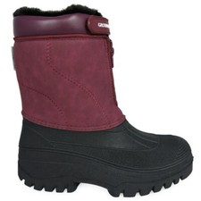 Ladies Men Waterproof Outdoor Winter Snow Thermo Country Yard Stable Mucker Boot