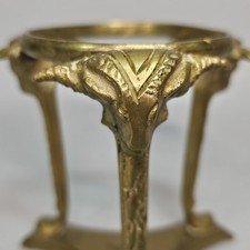 Vintage Brass Goat Ram Head