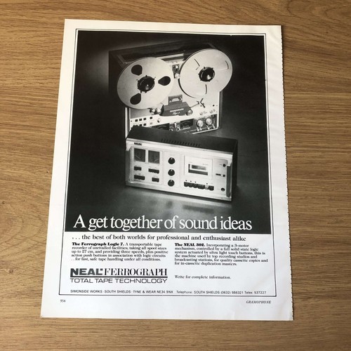 Gram136 magazine advert - magazine, 11x8