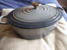 CAST IRON OVAL MUSHROOM COLOUR