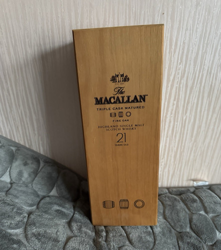 Macallan year old triple - old,