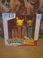Pokémon PEZ Collectible Gift Set (USA Import) Pikachu and Eevee Pokemon