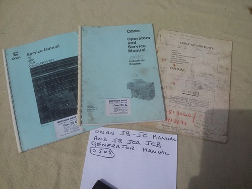 Onan engine and gen - onan,