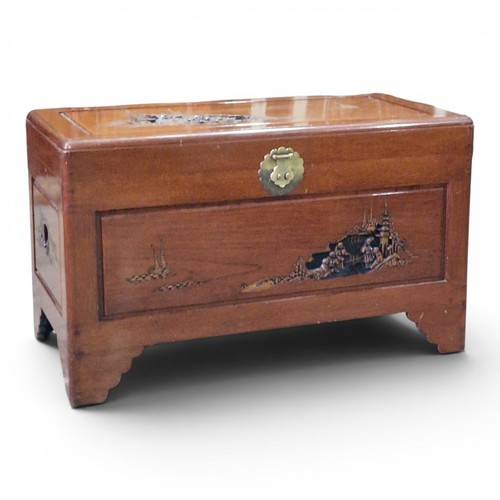 Oriental camphor wood blanket - oriental,
