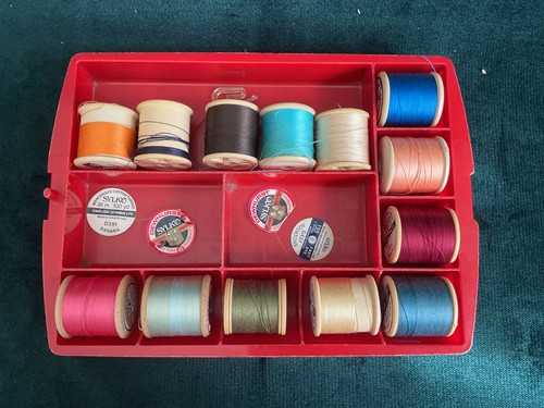 Vintage sylko cotton thread - sylko,