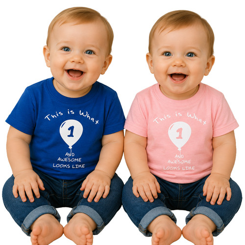 1st birthday shirt - birthday, one
