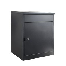Medium Parcel Delivery Drop Box Lockable Home Post Box - No Assembly Required