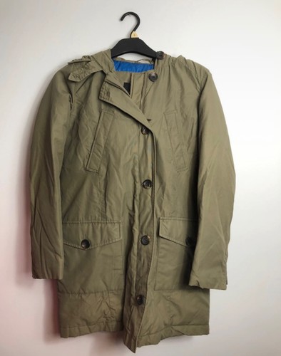 Zara olive green mid-length