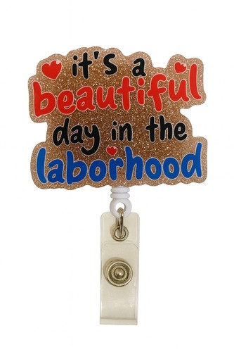 Laborhood nurse badge - nurse, for