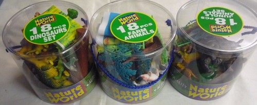Plastic animals pce set - animals,