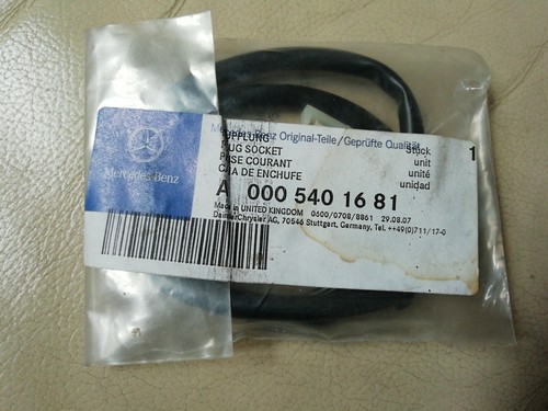 Genuine mercedes benz plug - benz,