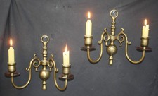 VINTAGE PAIR OF  WALL LIGHTS 2