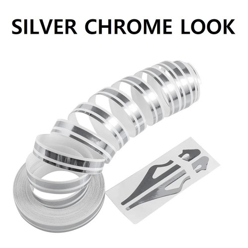 Twin chrome silver - twin, car