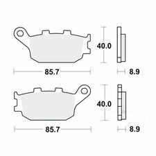 TRW Brake Pads Sintered