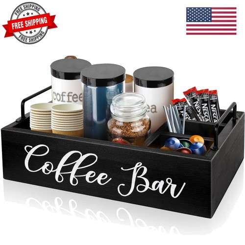 Coffee station organizer - coffee,
