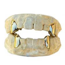 14K Gold Plated Metal Vampire