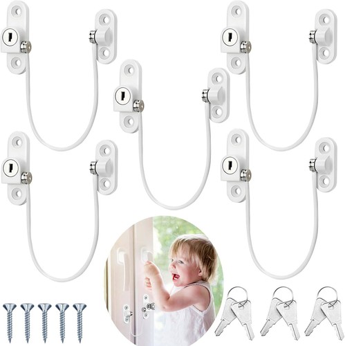 4pcs window restrictors locks - window,