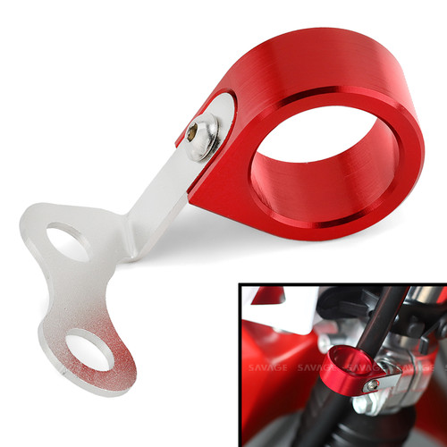 Front brake hose cable guide - front,