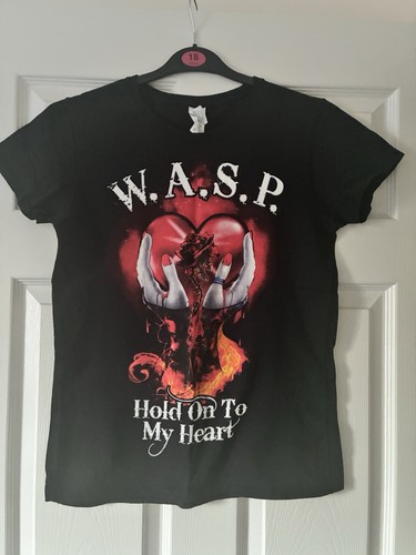 Women s band t shirt - w.a.s.p,