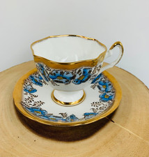 St Bridgid Salisbury Fine Bone China Saucer Teacup Set