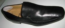 MENS BALLY BLACK SHOES SIZE   EU 10E OR US 11D UK 10E 