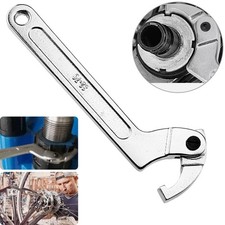 Adjustable C Spanner Hook Wrench Tools for Mechanical Equipments 32mm-76mm