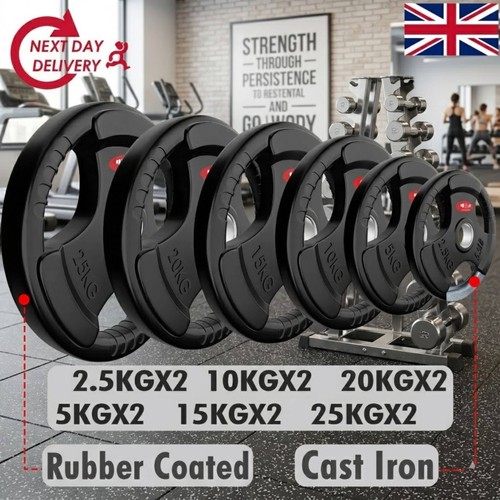 Weight plates set - pair, cast