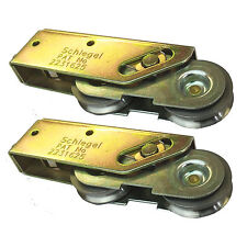 Pair of 32-42mm Schlegel Aluminium Tandem Sliding UPVC Patio Door Roller Wheels