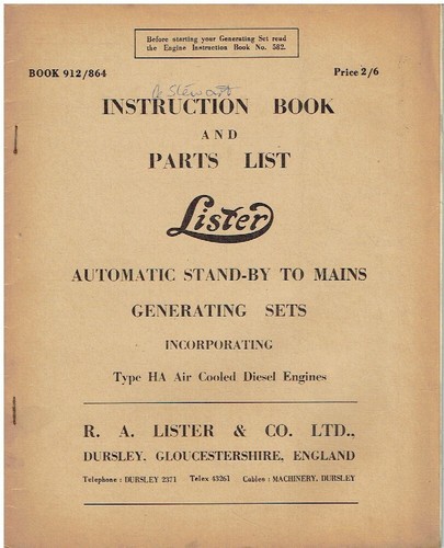 Lister auto stand mains - stand-by, to