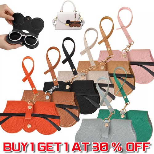 Soft leather eyeglasses - soft, pu
