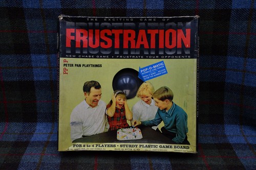 Frustration vintage board game - frustration,