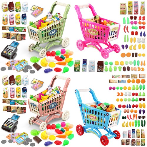 Supermarket shopping cart - supermarket,
