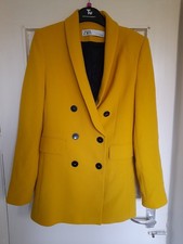 ZARA WOMAN YELLOW BLAZER