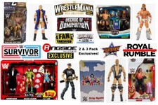 WWE Wrestling Mattel Elite Action Figure - Ringside Exclusives/Multi Packs/PPV
