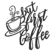 4 Count Coffee Signs for