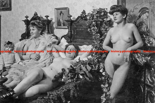 F023181 vintage nude art - f023181,