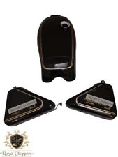 Fit For Norton Commando Roadster Black Painted Petrol Tank +850 Side Panel