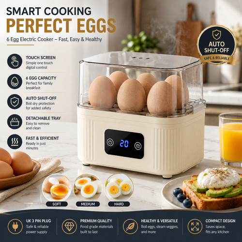 Egg electric cooker - 6,