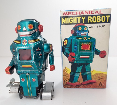 Vintage japanese tin toy - vintage,