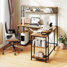 GAINOOM L-Shaped Gaming Desk