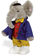 STEIFF EAN 653575 Rupert Bear Series - Edward Trunk Elephant New Boxed Ltd Ed