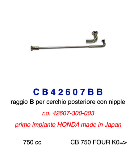Type radius with nipple - b, for