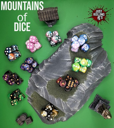 16mm d6 acrylic dice - of,