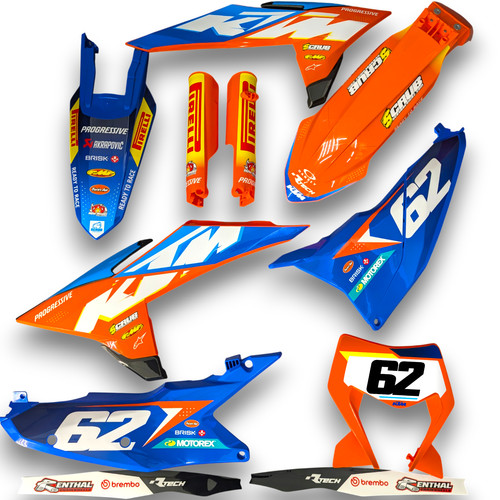 Plastics graphics ktm - +,
