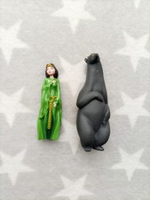 Disney Queen Elinor Doll in Bear from Brave Merida Mum Figure with Case