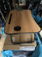 Folding Laptop Table Bed Tray Portable Computer Breakfast Desk Stand