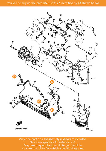 Yamaha bolt union - yamaha, bolt,