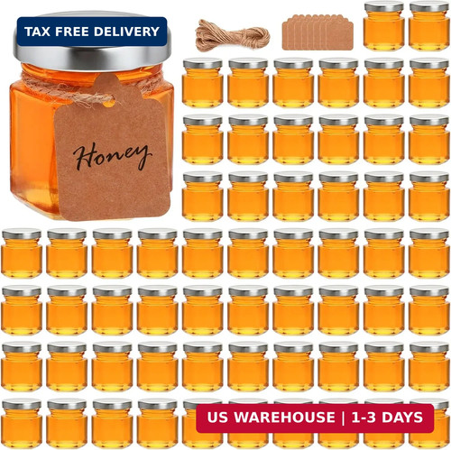 Pack mini honey jars - 60,